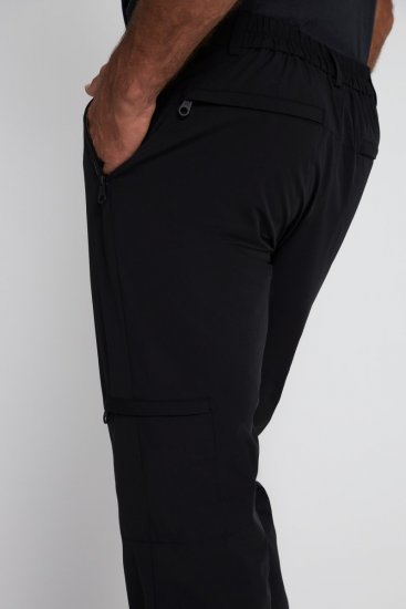 JP1880 Jay-Pi Flexnamic QuickDry Trekking Pants Black - Sportbekleidung & outdoor - Herren Outdoor- & Sportmode in 2XL und größer