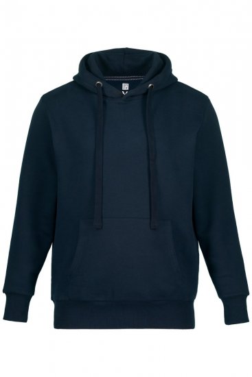 JAY-PI Hoodie with Soft Brushed Interior Navy - Herren-sweater und -hoodies - Herren-Sweater und -Hoodies in großen Größen