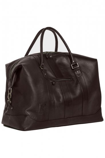 JP1880 810787 Reisetasche aus Lamm-Nappaleder Dunkelbraun - Taschen - 