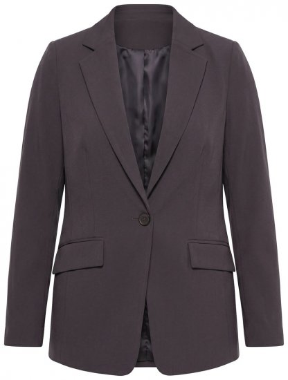 Ulla Popken 811944 Klassischer Blazer Mahagonibraun - Blazer - Blazer für Frauen in Großgrößen