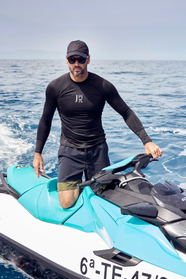 JP1880 Jay-Pi QuickDry Swim Shirt Black - Sportbekleidung & outdoor - Sportbekleidung in große größen für herren