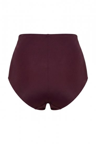 Ulla Popken 813137 Shaping-Slip mit hoher Taille Weinrot - Shapewear - 