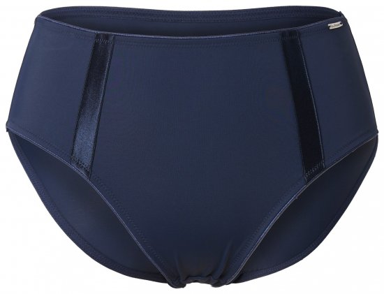 Ulla Popken 815268 Gestreifte Slips Dunkelblau - Slips - 