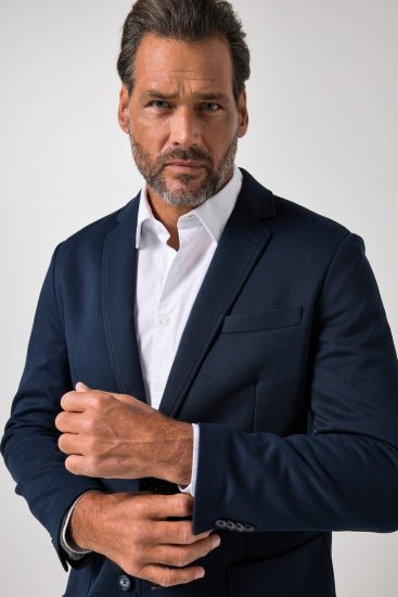 JP1880 815431 Sakko mit leichtem Halbfutter Dunkelblau - Herrenanzüge und -blazer - Herrenanzüge und -blazer in großen Größen