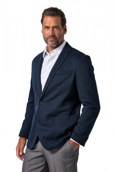 JP1880 815431 Sakko mit leichtem Halbfutter Dunkelblau - Herrenanzüge und -blazer - Herrenanzüge und -blazer in großen Größen