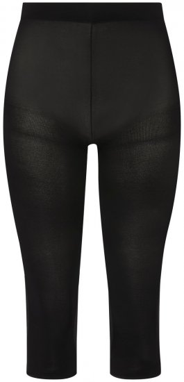 Ulla Popken 815580 3/4-Strumpfleggings mit Oberschenkelschutz 80 den Schwarz - Strumpfhosen & Socken - 