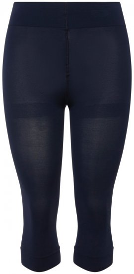 Ulla Popken 815580 3/4-Strumpfleggings mit Oberschenkelschutz 80 den Dunkelblau - Strumpfhosen & Socken - 