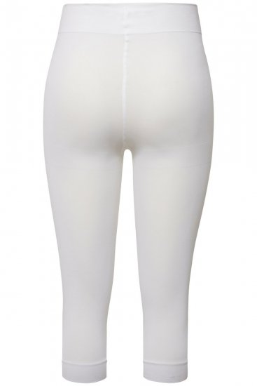 Ulla Popken 815580 3/4-Strumpfleggings mit Oberschenkelschutz 80 den Weiß - Strumpfhosen & Socken - 