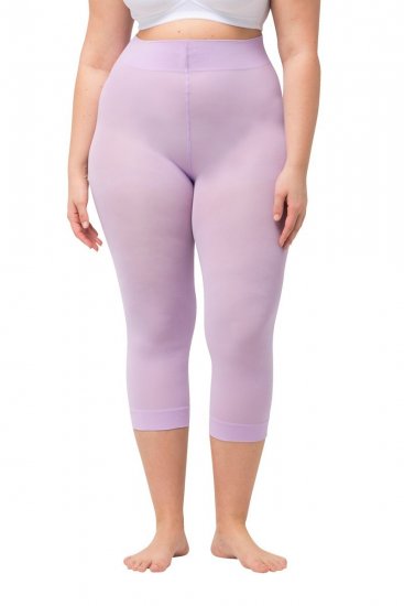 Ulla Popken 815580 3/4-Strumpfleggings mit Oberschenkelschutz 80 den Altrosa - Strumpfhosen & Socken - 