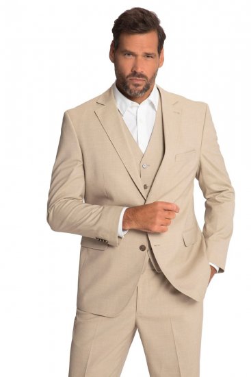 JP1880 Paris Flexnamic Sakko Sandgrau - Herrenanzüge und -blazer - Herrenanzüge und -blazer in großen Größen