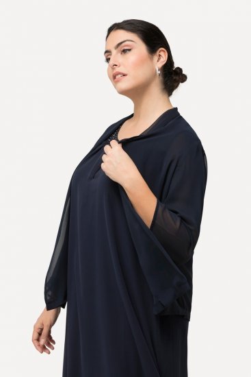 Ulla Popken 817211 Jacke Dunkelblau - Jacken - Große Jacken für Damen