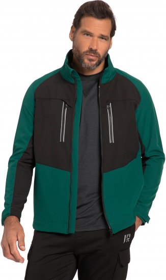 JP1880 Jay-PI Flexnamic Softshell Jacket Bottle Green - Sportbekleidung & outdoor - Sportbekleidung in große größen für herren