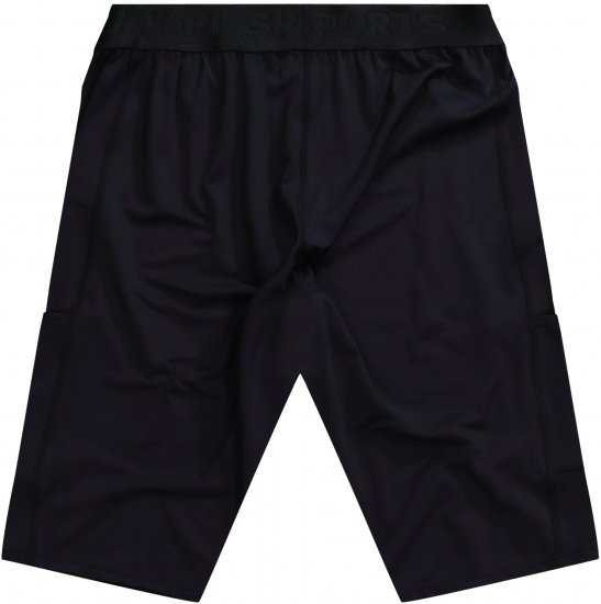 JP1880 Jay-Pi Flexnamic Fitness Sport Tights Black - Sportbekleidung & outdoor - Sportbekleidung in große größen für herren