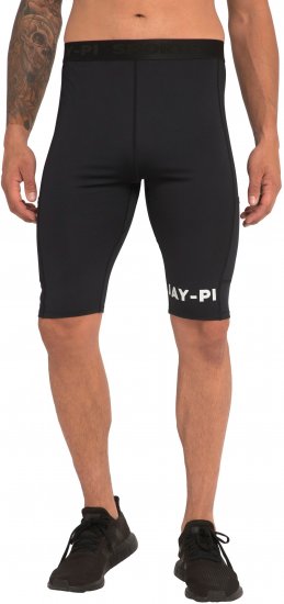 JP1880 Jay-Pi Flexnamic Fitness Sport Tights Black - Sportbekleidung & outdoor - Sportbekleidung in große größen für herren