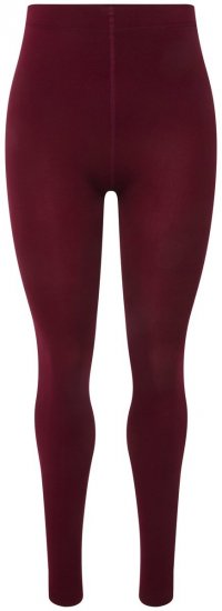 Ulla Popken 819652 Wärmende Strumpfleggings Weinrot - Strumpfhosen & Socken - 