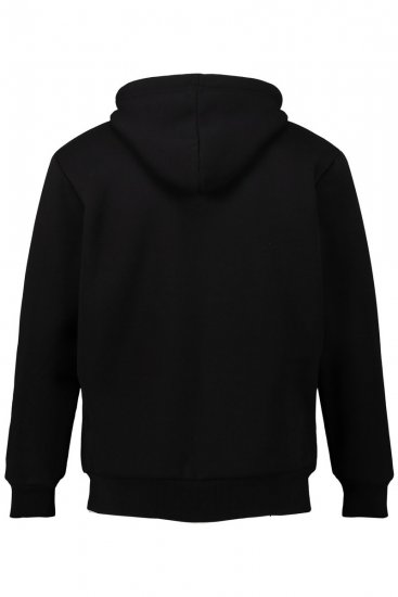 JP1880 820464 Kapuzenjacke mit Teddyfutter Schwarz TALL - TALL sweatshirts - TALL Sweatshirts mit Extralänge