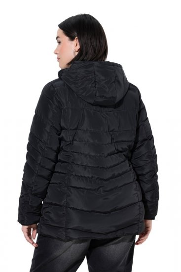 Ulla Popken 820889 Steppmantel Schwarz - Mäntel - Große Größen: Mäntel für Damen