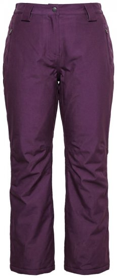 Ulla Popken 822018 Wasserdichte Funktionshose mit Fleecefutter Pflaume - Regenkleidung - 