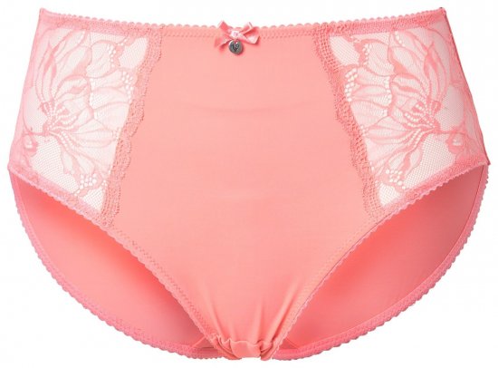 Ulla Popken 822864 Slips mit Spitze Hellrosa - Slips - 