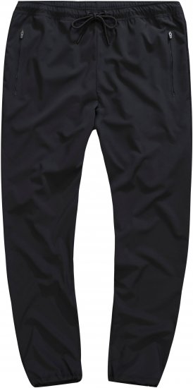 JP1880 Jay-Pi QuickDry Hiking Trousers Black - Sportbekleidung & outdoor - Sportbekleidung in große größen für herren