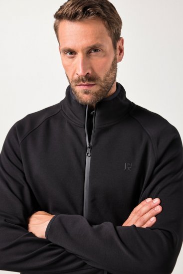 JAY-PI FLEXNAMIC® Golf Sweat Jacket with Zipper Black - Sportbekleidung & outdoor - Herren Outdoor- & Sportmode in 2XL und größer
