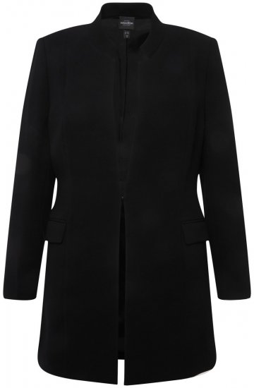 Ulla Popken 823318 Blazer mit Stehkragen Schwarz - Blazer - Blazer für Frauen in Großgrößen