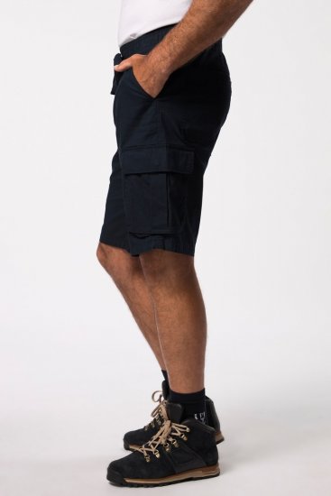 JP1880 Jay-Pi Flexnamic Bermuda Cargo Shorts Navy Blue - Sportbekleidung & outdoor - Herren Outdoor- & Sportmode in 2XL und größer