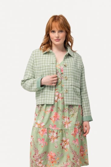 Ulla Popken 823536 Jacke Weiß - Jacken - Große Jacken für Damen