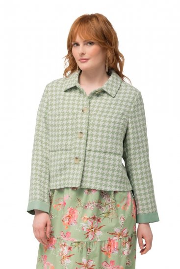 Ulla Popken 823536 Jacke Weiß - Jacken - Große Jacken für Damen