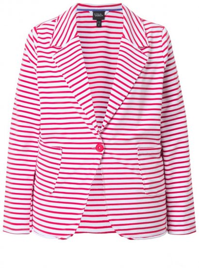 Ulla Popken 824355 Jerseyblazer Koralle - Blazer - Blazer für Frauen in Großgrößen