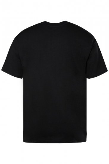 STHUGE 824720 Oversize T-Shirt Schwarz - Herren-T-Shirts - Herren-T-Shirts in großen Größen