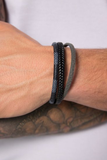 JP1880 824904 Armband extralang Schwarz - Schmuck - 