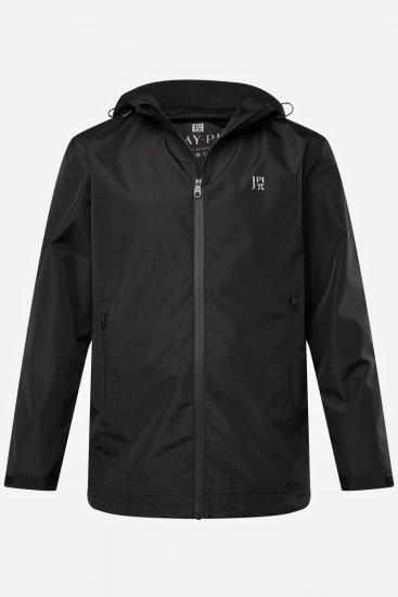 Jay-Pi 825611 Regenjacke mit getapten Nähten Schwarz - Herren jacken - Herren Jacken in großen Größen