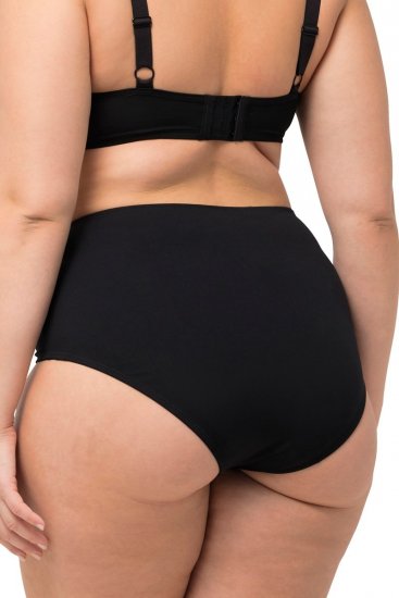 Ulla Popken 825676 Shaping-Slip mit hoher Taille Schwarz - Shapewear - 