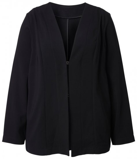 Ulla Popken 825828 Jacke Schwarz - Jacken - Große Jacken für Damen