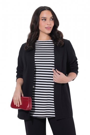 Ulla Popken 825828 Jacke Schwarz - Jacken - Große Jacken für Damen