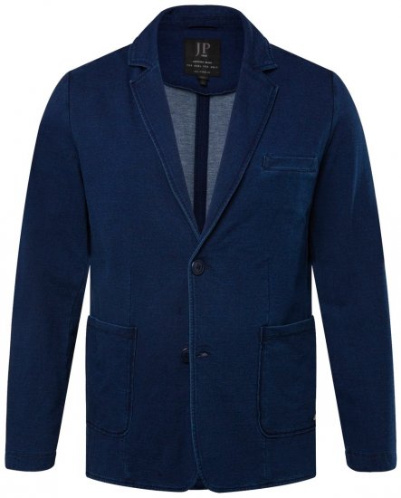 JP1880 826175 Sweatsakko im Vintage-Look Dunkelblau - Herrenanzüge und -blazer - Herrenanzüge und -blazer in großen Größen