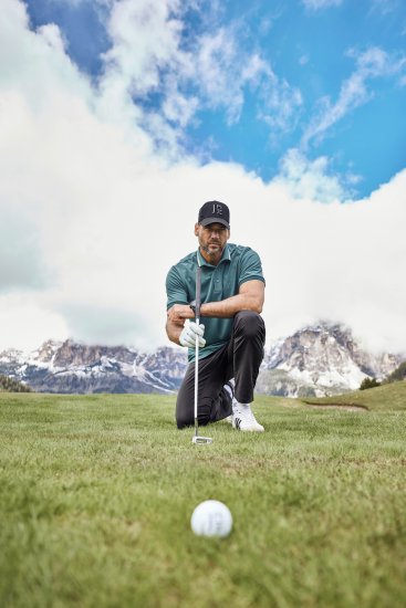 JP1880 Jay-Pi QuickDry Golf Polo Shirt Midnight Green - Polo-shirts für herren - Polo-Shirts für Herren in großen Größen