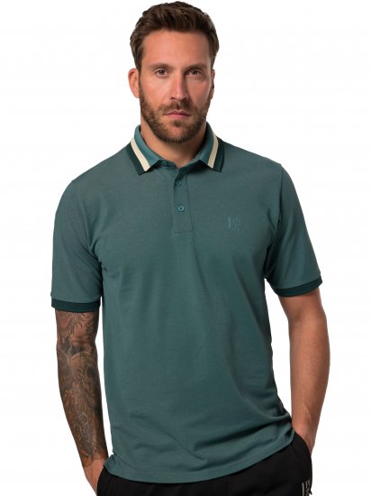 JP1880 Jay-Pi QuickDry Golf Polo Shirt Midnight Green - Polo-shirts für herren - Polo-Shirts für Herren in großen Größen
