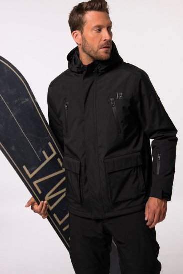 Jay-Pi Ski Jacket Functional Waterproof Windproof Breathable Black - Skibekleidung - Ski- & Winterkleidung in großen Größen