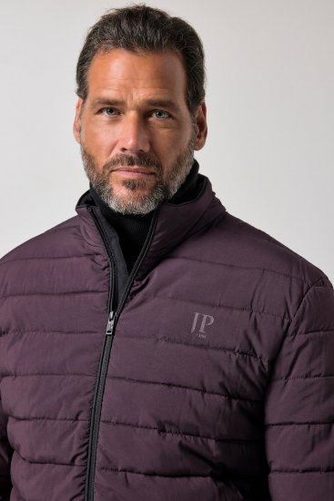 JP1880 828991 Steppjacke mit Stehkragen Pflaume - Herren jacken - Herren Jacken in großen Größen