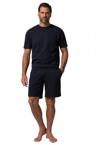 JP1880 829513 Schlafanzug kurze Form Bauchfit Dunkelblau TALL - TALL unterwäsche & bademode - Unterwäsche & Bademode für große Männer