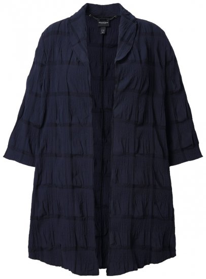 Ulla Popken 829575 Jacke Dunkelblau - Jacken - Große Jacken für Damen