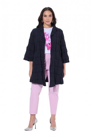 Ulla Popken 829575 Jacke Dunkelblau - Jacken - Große Jacken für Damen