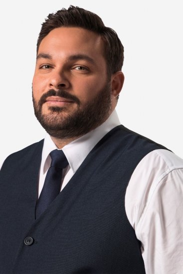 Men+ 665 Sevilla Anzugweste Dunkelblau - Herrenanzüge und -blazer - Herrenanzüge und -blazer in großen Größen