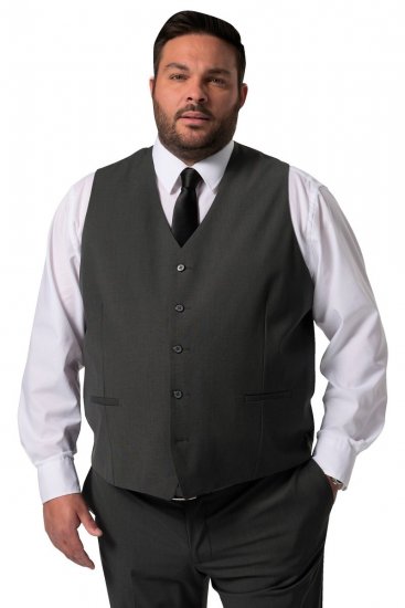 Men+ 472 Barcelona Anzugweste Anthrazit - Herrenanzüge und -blazer - Herrenanzüge und -blazer in großen Größen