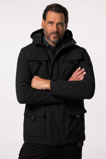 JP1880 832202 Fieldjacket mit Kapuze Schwarz TALL - TALL jacken - Jacken in TALL-Länge