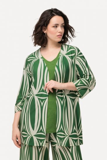 Ulla Popken 832884 Jacke Grün - Jacken - Große Jacken für Damen