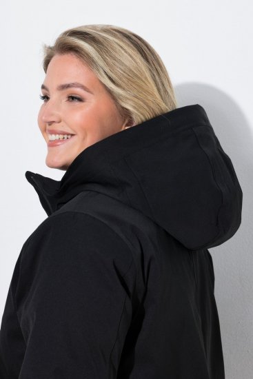 Ulla Popken 833341 Funktionsjacke Schwarz - Jacken - Große Jacken für Damen