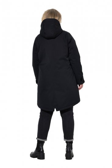 Ulla Popken 833341 Funktionsjacke Schwarz - Jacken - Große Jacken für Damen